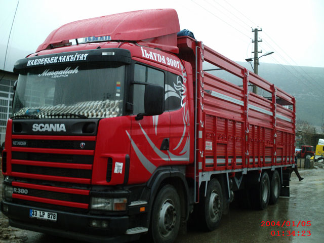 Scania R380 Basamak, Rüzgarlık