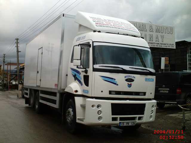 Ford Cargo 2524 Basamak, Rüzgarlık, Depo Muhafaza, Ön Tampon, Basamak