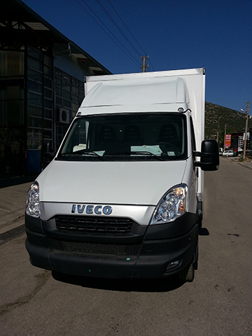 IVECO DAILY 70C15-35C13 kamyonetlerin üst rüzgarlığı