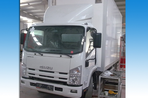 ISUZU TURBO NPR kamyonetlerin yan uzantılı tampon alt karlığı